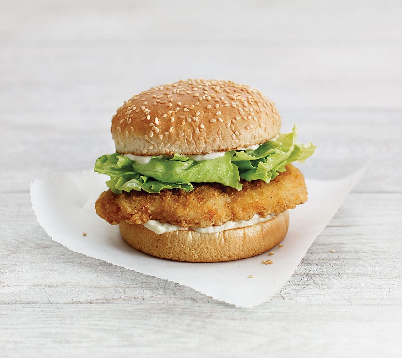 Burger chicken