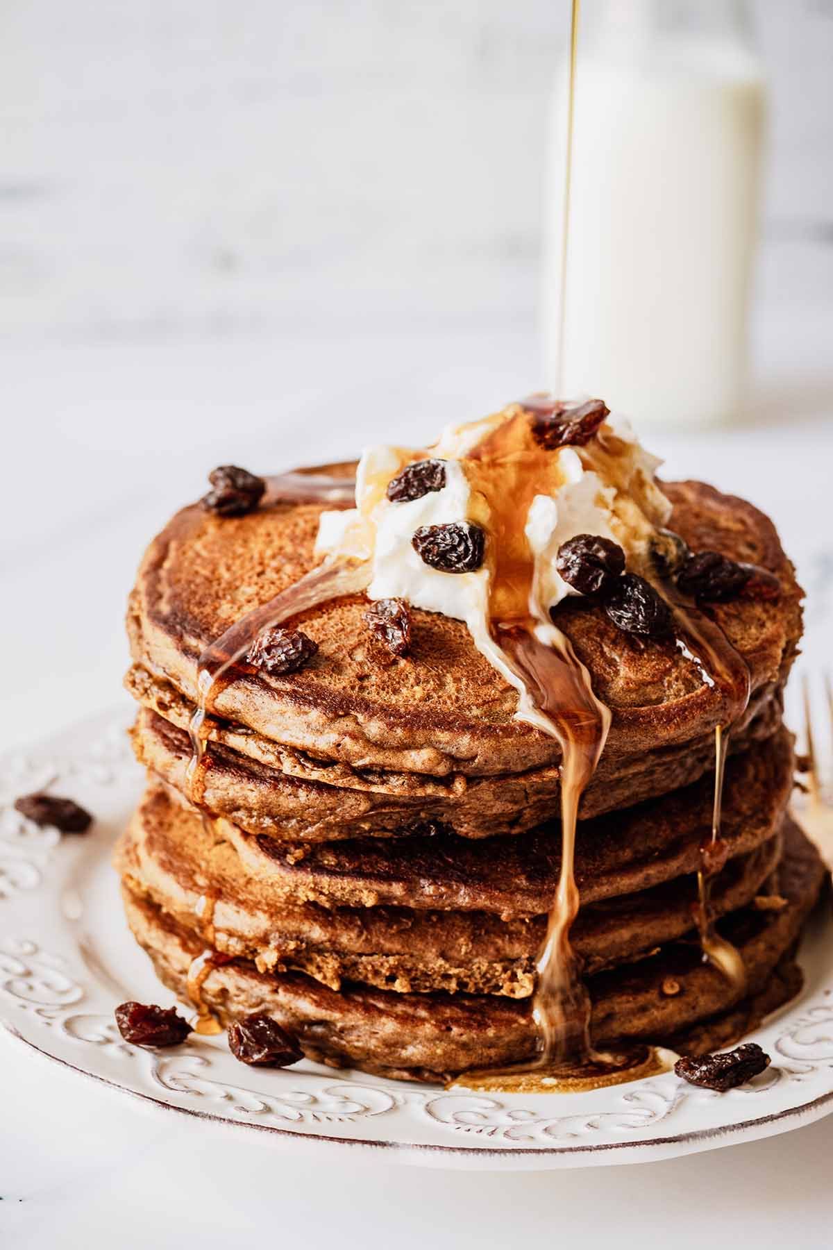 Pancake au raisin